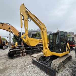 Mini Excavadora Hidráulica Komatsu PC56 Original <span class=keywords><strong>de</strong></span> 5 Toneladas, Pocas Horas <span class=keywords><strong>de</strong></span> Trabajo, Casi Nueva, Económica, Pequeña, Usada para Construcción, en Venta - Product Image 3