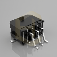 Connecteur Molex pour carte PCB, HC-MX3.0-2x3A, contact en laiton, boîtier en nylon, pas de 3,0 mm, fil vers carte