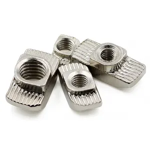 Tuerca de cabeza de martillo de ranura M3, M4, M5, M6, Conector de sujeción, tuerca en T para perfil de aluminio 3030, accesorios de ranura