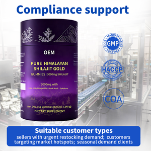 Gummies de Shilajit Pur de l'Himalaya en gros et sur mesure – Formule et emballage personnalisés – Avantage coût-volume et approvisionnement stable - Product Image 6