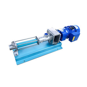 Pompe à vis à cavité progressive NM015BY01L06B en acier inoxydable 304/316L de qualité alimentaire pour miel, pompe à vis PCP NM015BY02S12B - Product Image 1