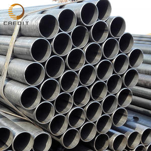 Prix d'usine Fabricant Tuyau rond soudé Tuyau rond en fer noir Tube en acier - Product Image 6