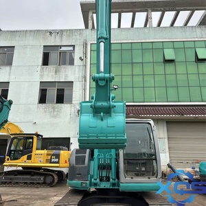 รถขุดตีนตะขาบ Kobelco Sk135SR มือสอง น้ำหนัก 13.5 ตัน เครื่องยนต์ Isuzu ระบบไฮดรอลิก PLC เกียร์ปั๊มไฮดรอลิก รุ่นปี 2021 - Product Image 3