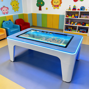 จัดส่งภายใน <span class=keywords><strong>3</strong></span> วัน โต๊ะอัจฉริยะหลากสี ขนาด 32 43 55 นิ้ว พร้อมหน้าจอสัมผัส ระบบแอนดรอยด์ และเกมส์สำหรับเด็ก - Product Image 6