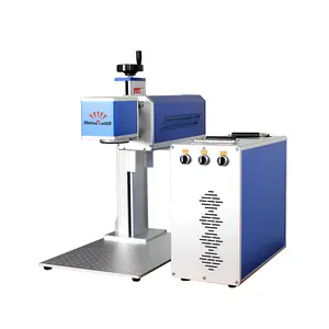 Máquina de grabado de marcado láser de fibra CNC 3D Máquina de marcado láser CO2 de 60W en stock
