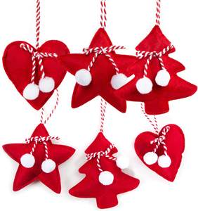 Decoración de fieltro navideño barato al por mayor/Decoración de árbol de Navidad/adorno de fieltro - Product Image 2