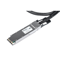 Cable de Red 5G POE Rack-to-Rack, 400G OSFP a 4x100G QSFP56 DAC, Cable de Cobre de Conexión Directa, 1m 2m 3m PVC/LSZH