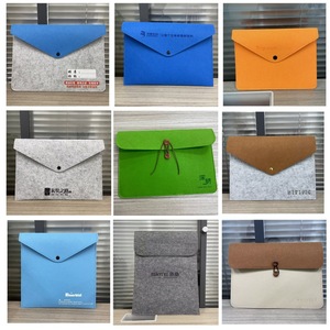 Felt <b>Document</b> <b>Bag</b> A4 Size 33x23cm Digital Printing Office Use - Product Image 2