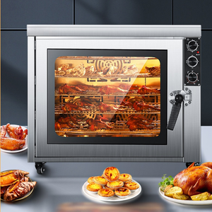 Horno Rotatorio Eléctrico Profesional para Asar Pollo y Pescado, Parrilla Comercial de Gran Capacidad con Rotación Automática - Product Image 6