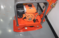 XINOUDI Compacteur vibrant de sol haute qualité, à moteur essence Honda, pour la construction, moteur haute puissance, bidirectionnel