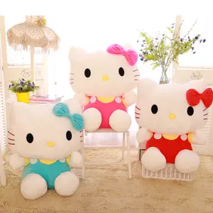 Paling Populer mainan anak-anak hadiah anak perempuan Terbaik lembut Anime kartun kucing anak kucing mainan mewah
