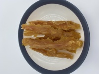 100% Natural Chicken Jerky OEM Vente en gros Aliments pour animaux de compagnie Marque privée Friandises pour chiens avec filet de viande de poulet Meilleurs snacks pour chiens