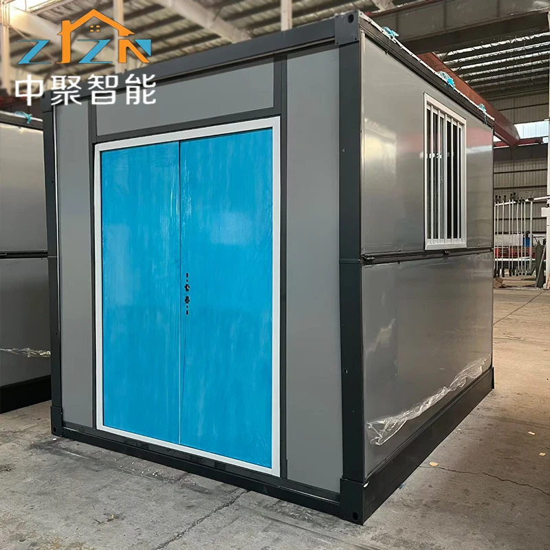 Low Price Portable 10ft Price Fold Out Prefabricated Building Cheap Shipping Folding Container Homes · image 2
