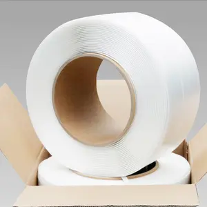 Cao kéo sức mạnh tùy chỉnh sợi đóng gói vành đai nhựa composite Polyester Vải dây đóng gói dây đeo