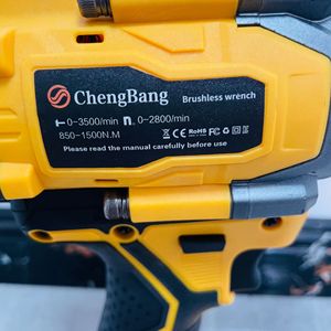 1500N.m High Torque Heavy Duty Brushless <b>Power</b> Wrench 1/2" Rechargeable Cordless Impact Wrenches for Tires Repair <b>Tools</b> - Product Image 1