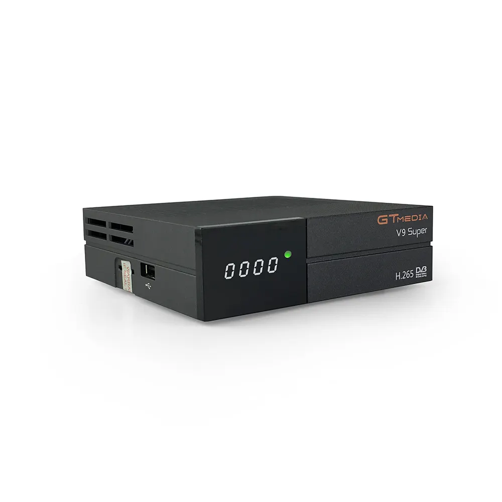 Full HD 1080P DVB S2 GTMEDIA V9 Super Satellite Receiver support H.265 Power VU build in WIFI set top box