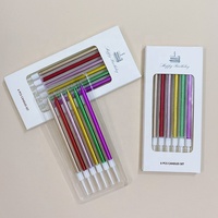 Feux d'artifice magiques colorés, bougies scintillantes pour anniversaire, sans fumée, pour fêtes, décorations de Pâques et du Nouvel An, pour bars et célébrations
