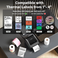 Impresora Térmica de Etiquetas Bluetooth D450BT para Pequeñas Empresas, Éxito de Ventas en AMZ, Impresora de Etiquetas de 4x6, Impresora de Etiquetas de Envío