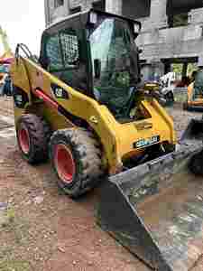 รถตักล้อยางมือสอง CAT 246C รุ่นดั้งเดิม รถตักขนาดเล็ก Caterpillar ขับเคลื่อน 4 ล้อ รุ่น 246d 226B เครื่องยนต์ Cummins - Product Image 4