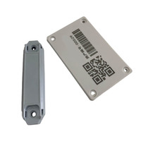 Étiquette électronique RFID passive en PVC UHF pour la gestion des stocks d'entrepôt, carte intelligente pour boîte de retournement, panier en plastique, plateau de gestion, étiquette