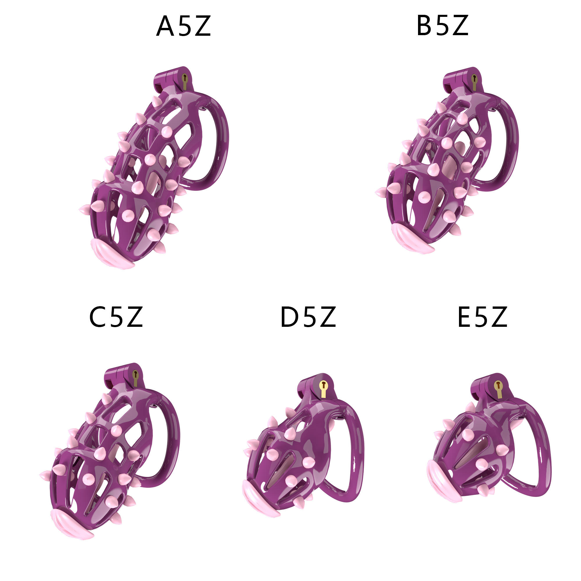 สีม่วง + ชมพู