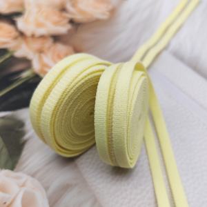 High Quality Custom Jacquard Sustainable Nylon Belt <b>Elastic</b> Tape Webbing Waist Band Waistband Hollow Woven Band for Sport Wear - Product Image 2