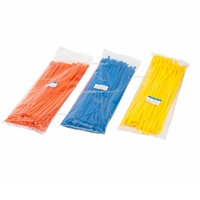 Attaches de câble en nylon de sangle de cordon de fermeture éclair de fil en plastique de réseau autobloquant de qualité
