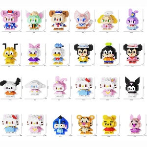 인기있는 DIY 모델 장난감 플라스틱 빌딩 블록 및 애니메이션 세트 5-7 세 어린이에게 인기 - Product Image 5