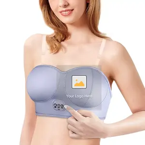 Machine de massage par vibrations sans fil Usb Electric Growth Nursing Instrument Bra 3 gear Enlargissement Breast Massager