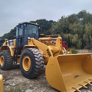 Chargeuse sur pneus d'occasion Cat 950H, faible nombre d'heures, d'origine japonaise, modèle classique robuste, efficace pour les carrières et la construction. - Product Image 4