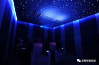 Panneaux de plafond étoilé en fibre optique avec éclairage RGB 7 couleurs