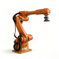 Brazo robótico industrial de 6 ejes, sistema robótico cerrado a prueba de polvo, robot de recorte por inyección de fundición a presión