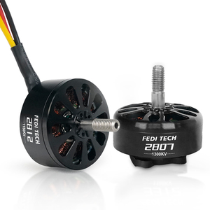 Moteur Brushless FPV <span class=keywords><strong>FEDI</strong></span> HTRC2807 900KV 32mm pour Drones de Course FPV 2S~6S, Vente en Gros Direct Usine, IE4, ODM/OEM - Product Image 1