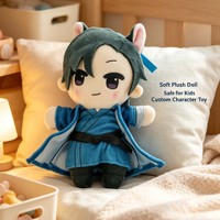 Peluche personnalisée oreilles de renard, style anime, jouet en peluche, conception OEM ODM sur mesure, vente en gros, cadeau en peluche doux pour collection