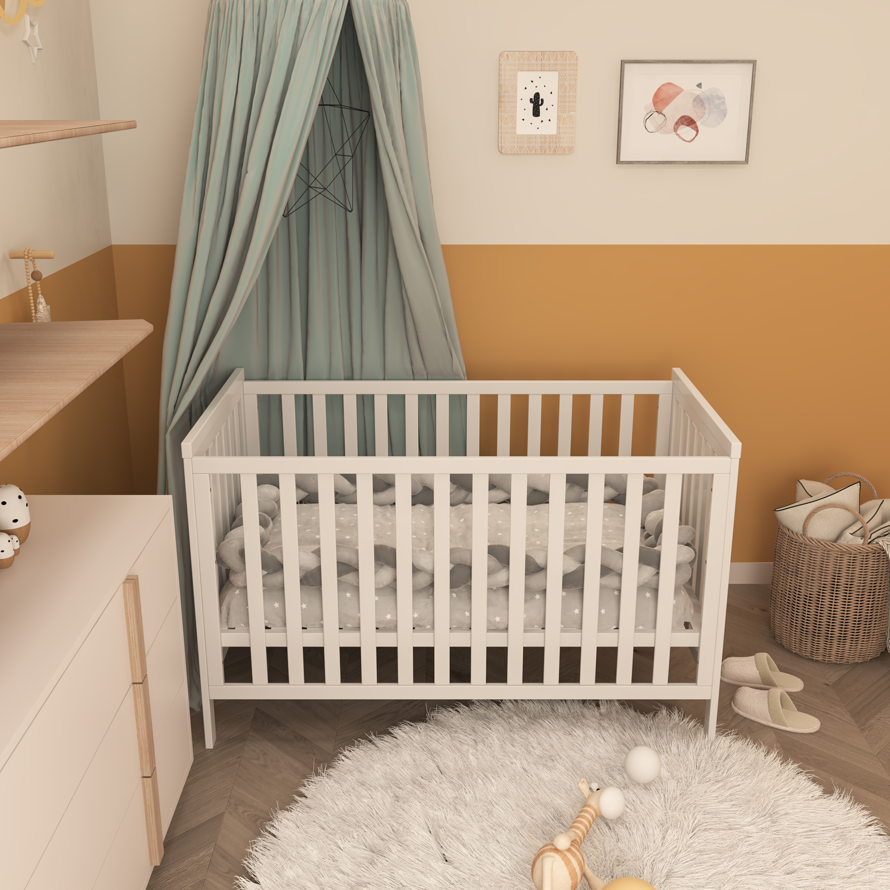 Adult Baby Nursery Montessori Solid Wood Furniture