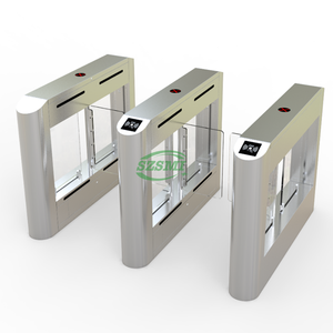 Torniquete Inteligente con Puerta Abatible, Control <span class=keywords><strong>de</strong></span> Acceso Peatonal Automático, Puerta <span class=keywords><strong>de</strong></span> Seguridad con RFID - Product Image 3
