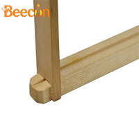 Neue Beecon Unmontierte Langstroth-Bienenstockrahmen aus Kiefernholz, Modell FLA-2, 0,2 kg, mit 3 Monaten Garantie