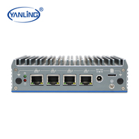 Mini PC Firewall Pfsense con Router Suave, Celeron J6412, 4 Puertos NIC, RS232, Hardware Bypass