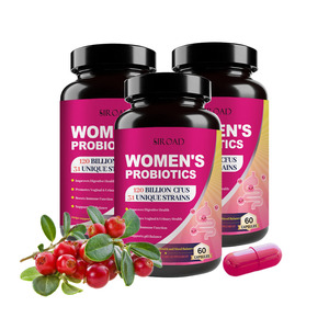 Suplemento de Vitamina C para Mujeres, Cápsulas de D-Manosa, Arándano, Uva Ursi, Probióticos, Tabletas de Arándano para Infecciones Urinarias, Tabletas Herbales de Arándano - Product Image 1