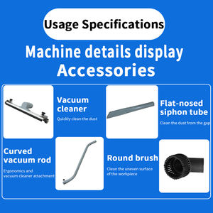 Clean Magic 100L seau en acier inoxydable 3600W 220240V <span class=keywords><strong>aspirateur</strong></span> industriel nouvel état nettoyage manuel de carburant électrique - Product Image 6