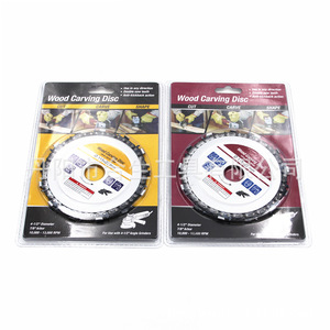 Wood Carving Disc 115x22mm Chain Saw Blade For Angle <b>Grinders</b> Cutting And Grooving - Product Image 5