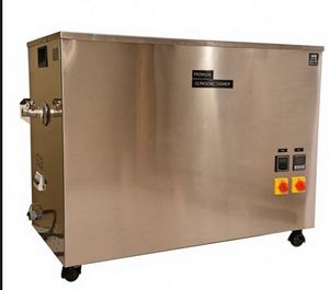 Nettoyeur à ultrasons industriel, machine de nettoyage de réservoirs électriques avec minuterie pour usage en atelier, avec chauffage et refroidissement - Product Image 2