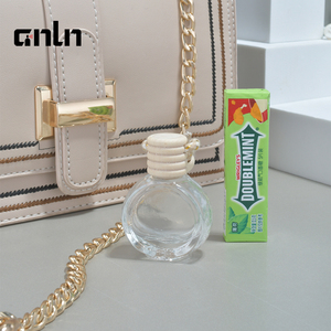 ANLN Nắp Gỗ Rỗng 10Ml Chai Nước Hoa Treo Làm Mát Không Khí Bằng Thủy Tinh Cho Xe Hơi Chai Nước Hoa Khuếch Tán - Product Image 5