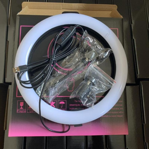 Lampe annulaire de 10 pouces pour selfie, prix d'usine en gros, avec support de téléphone pour appareil photo, maquillage, vidéo et diffusion en direct - Product Image 5