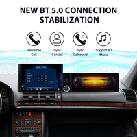 Pantalla Foforfor de 13.1"+12.3" para Mercedes Benz Clase S 1991-1998, Carplay Inalámbrico, Android 15, Radio para Auto, Estéreo, GPS, DSP, 4G, OEM