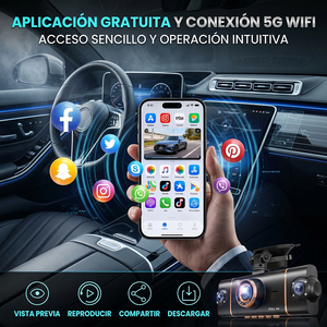 Ele-Gate Cámara para Auto de 4 Canales, 1080p Full HD, Sistema de Cámara para Vehículo con Wifi 5G - Product Image 3