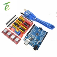 Kit de carte d'extension pour machine de gravure CNC Shield V3, carte de commande 4988, compatible avec la gravure UNO R3