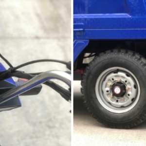 รถสามล้อไฟฟ้า 9 ล้อ 250 ซีซี รถมอเตอร์ไซค์บรรทุกสินค้า รถสามล้อขนส่งผู้โดยสาร - Product Image 4