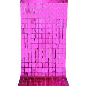 Großhandel New 1*2m Quadrat Regen Seide Quaste Fransen Vorhang für Geburtstags feier Hintergrund Wand dekoration - Product Image 1