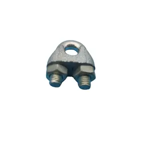 China Supplier Manufacture Wire Rope Clip Galvanized Wire Rope Clip Lock High-Strength Marine Wire Rope Clip